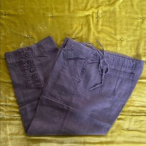 The Limited Vintage Brown Capris Comfortable Fit